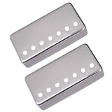 Maxbell 4 Pieces Brass Humbucker Pickup Cover for LP Electric Guitar Parts