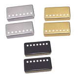 Maxbell 4 Pieces Brass Humbucker Pickup Cover for LP Electric Guitar Parts