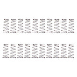 Maxbell 6 Pieces Electric Guitar Bass Bridge Screws Springs+20pcs Pickup Springs