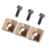 Maxbell Electric Guitar Locking Nut Clamp&Screws&Tremolo Whammy Bar Arm for Tremolo