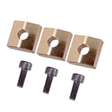 Maxbell Electric Guitar Locking Nut Clamp&Screws&Tremolo Whammy Bar Arm for Tremolo