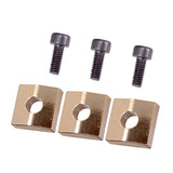 Maxbell Electric Guitar Locking Nut Clamp&Screws&Tremolo Whammy Bar Arm for Tremolo
