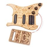 Prewired Pickguard SSH Alnico V Humbucker for Electric Guitar Parts