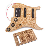 Prewired Pickguard SSH Alnico V Humbucker for Electric Guitar Parts