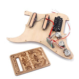 Prewired Pickguard SSH Alnico V Humbucker for Electric Guitar Parts