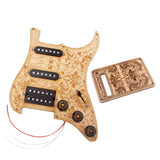 Prewired Pickguard SSH Alnico V Humbucker for Electric Guitar Parts
