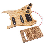 Prewired Pickguard SSH Alnico V Humbucker for Electric Guitar Parts