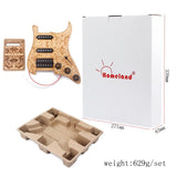 Prewired Pickguard SSH Alnico V Humbucker for Electric Guitar Parts