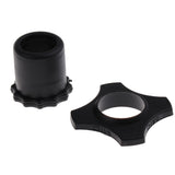 Maxbell 2 Set Wireless Microphone Mic Holder Anti-rolling Protection Rings + Bottoms