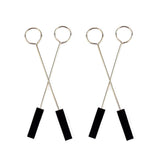 Maxbell Double Faced Adhesive Tape+4 Pcs Piano Tuning Mutes with Handle Tuning Tools