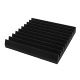 Maxbell 12pcs Studio Acoustic Foam Panels Nosie Dampening Foam Black