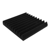 Maxbell 12pcs Studio Acoustic Foam Panels Nosie Dampening Foam Black