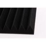 Maxbell 12pcs Studio Acoustic Foam Panels Nosie Dampening Foam Black