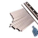 Maxbell 17 Note Kalimba Thumb Piano Steel Keys+2pcs Wooden Bridge for DIY Kalimbas