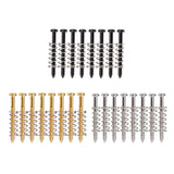 Maxbell Electric Guitar Humbucker Pickups Adjust Height Screws Springs Black+Sliver