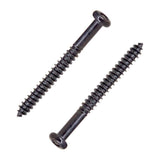 Maxbell Electric Guitar Humbucker Pickups Adjust Height Screws Springs Black+Sliver