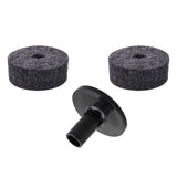 Maxbell Hi Hat Cymbal Clutch+3pcs Long Cymbal Sleeves+6pcs Drum Set Felt Washers