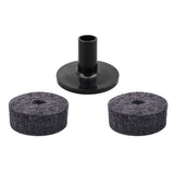 Maxbell Hi Hat Cymbal Clutch+3pcs Long Cymbal Sleeves+6pcs Drum Set Felt Washers