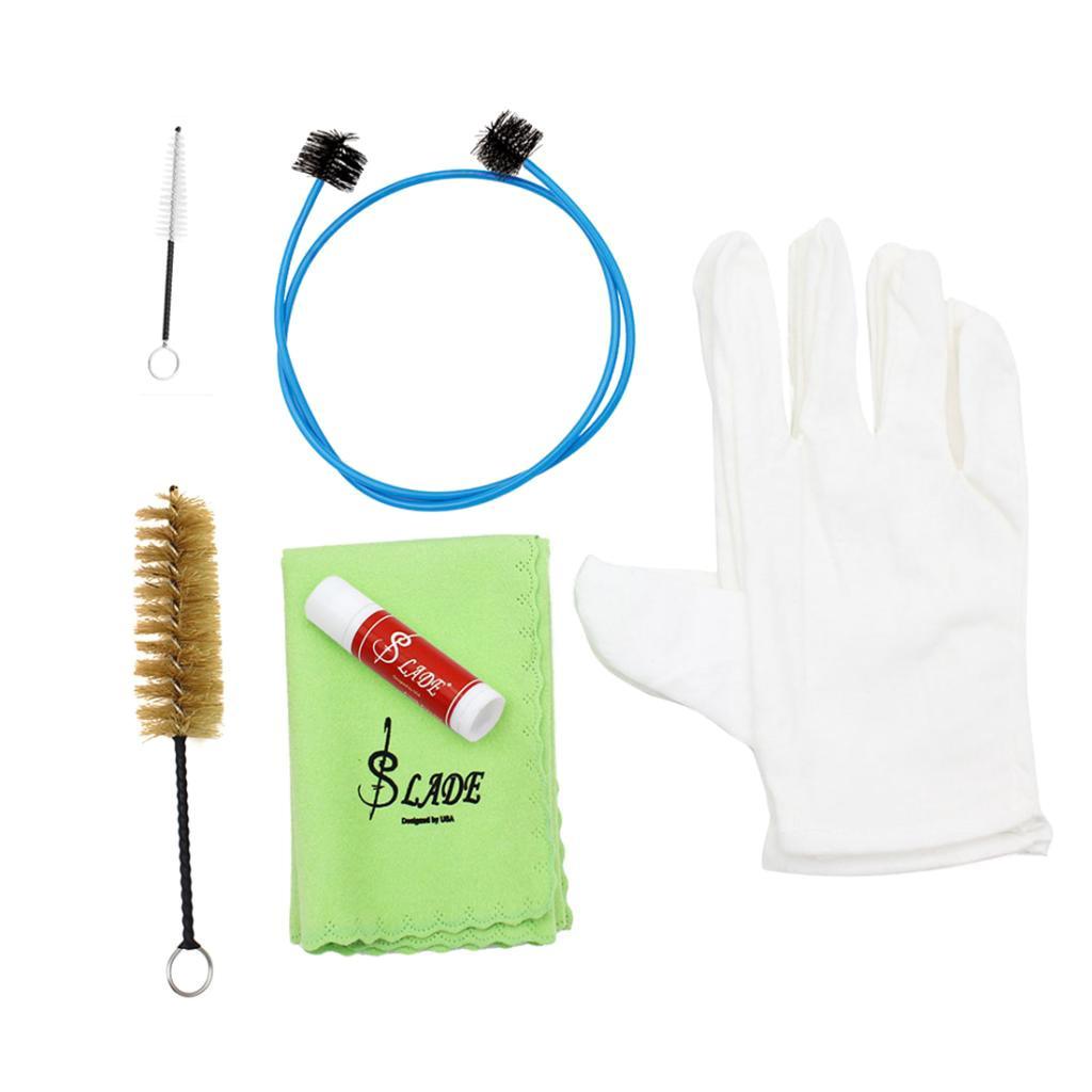 Maxbell Trumpet/Trombone /Horn/Tuba Maintenance Tool Kit for Brass Instrument