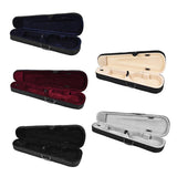Maxbell 1/8 Violin Storage Bag Case Hand Carry Box Beige