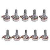 Maxbell Guitar Potentiometer A50K B50K Split Shaft Linear Taper Volume Tone Pot - Aladdin Shoppers