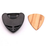 Maxbell Acoustic Guitar 2x Pick Plectrum w/Holder Heart Shaped for Guitar Lovers