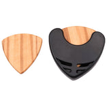 Maxbell Acoustic Guitar 2x Pick Plectrum w/Holder Heart Shaped for Guitar Lovers