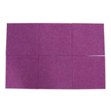 Maxbell 6pcs Acoustic Panel Sound Absorption Foam for Home Theater Studio Purple