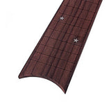Maxbell 20 Fret Rosewood Fingerboard Fretboard for Acoustic Guitar Replacement 2