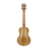 Maxbell 1 Piece Ukulele Guitar Acoustic Ukelele Zebrawood 4 Strings Guitar 21inch - Aladdin Shoppers