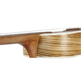 Maxbell 1 Piece Ukulele Guitar Acoustic Ukelele Zebrawood 4 Strings Guitar 21inch - Aladdin Shoppers