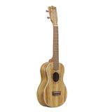 Maxbell 1 Piece Ukulele Guitar Acoustic Ukelele Zebrawood 4 Strings Guitar 21inch - Aladdin Shoppers
