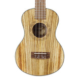 Maxbell 1 Piece Ukulele Guitar Acoustic Ukelele Zebrawood 4 Strings Guitar 21inch - Aladdin Shoppers