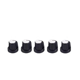 Maxbell 5 Pieces Guitar Amplifier Speed Knobs AMP Black&White Volume Tone Control