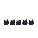 Maxbell 5 Pieces Guitar Amplifier Speed Knobs AMP Black&White Volume Tone Control