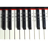 Maxbell 2 Sets Piano Stickers Piano Note Keyboard Sticker Electronic Keyboard Decal