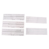 Maxbell 2 Sets Piano Stickers Piano Note Keyboard Sticker Electronic Keyboard Decal