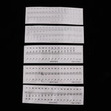 Maxbell 2 Sets Piano Stickers Piano Note Keyboard Sticker Electronic Keyboard Decal