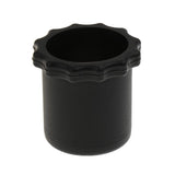 Maxbell 2 Pcs Mic Slip Holder Roller Microphone and Button Rod Sleeve Set Black