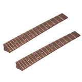 Maxbell 2 Pieces 18 Frets Ukulele Fingerboard For 26" Ukulele Accessories Uke Parts
