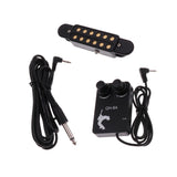 Maxbell Plastic Acoustic Guitar EQ Sound Hole Pickup with Tuner Cable DIY Set - Aladdin Shoppers