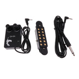 Maxbell Plastic Acoustic Guitar EQ Sound Hole Pickup with Tuner Cable DIY Set - Aladdin Shoppers