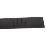 Maxbell Ebony Guitar Fingerboard Fretboard 20 Frets for Acoustic Folk Guitar Replacement - Aladdin Shoppers