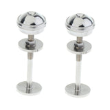 Maxbell 2 Pcs Flute Head Screw Cap Flute Stopper Plug Screws for Flute Lovers - Aladdin Shoppers