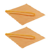 Maxbell 2x Cleaning Towel Musical Instrument Maintenance Tool for Clarinet Yellow - Aladdin Shoppers