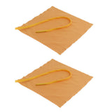 Maxbell 2x Cleaning Towel Musical Instrument Maintenance Tool for Clarinet Yellow - Aladdin Shoppers