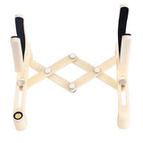 Maxbell Foldable Plastic Violin Stand Holder Cream for Ukulele Violins Accessory - Aladdin Shoppers