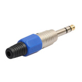 Maxbell 10 Pieces Alloy 6.35mm XLR Stereo Audio Adapters for Microphone/Amplifier Accessory - Aladdin Shoppers