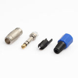 Maxbell 10 Pieces Alloy 6.35mm XLR Stereo Audio Adapters for Microphone/Amplifier Accessory - Aladdin Shoppers