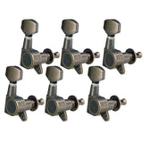 Maxbell 6R Guitar String Tuning Pegs Keys Tuners for Guitar Parts Accessories, 6 Pack - Aladdin Shoppers